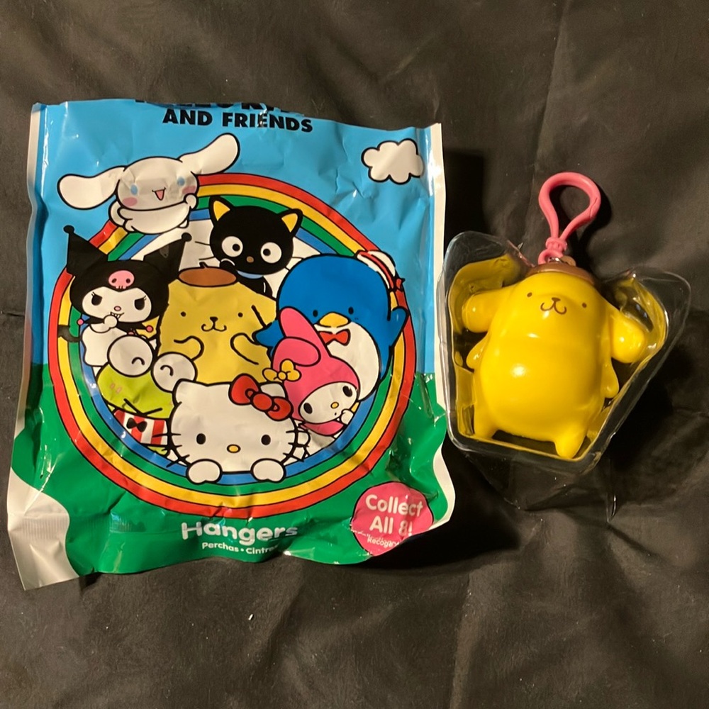 Hello Kitty and Friends Blind Box Figure Clip - Pompompurin